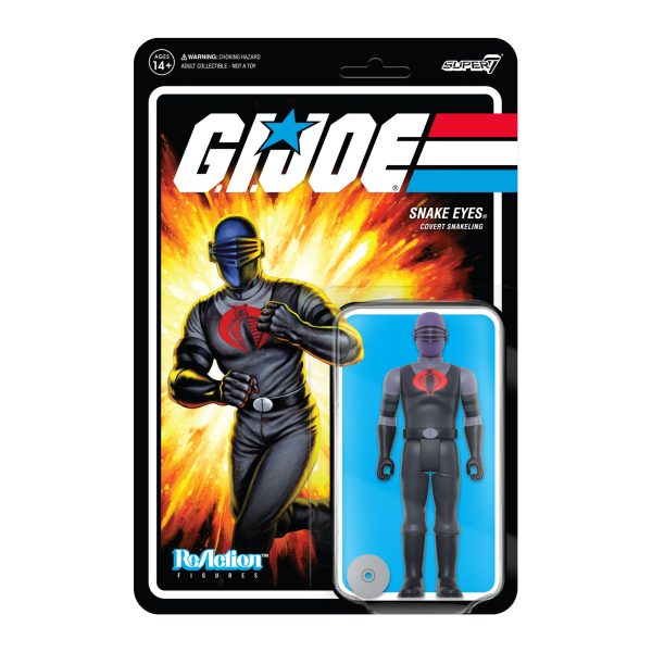 G.I. Joe ReAction Wave 4 - Snake Eyes (Pyramid of Darkness) Online