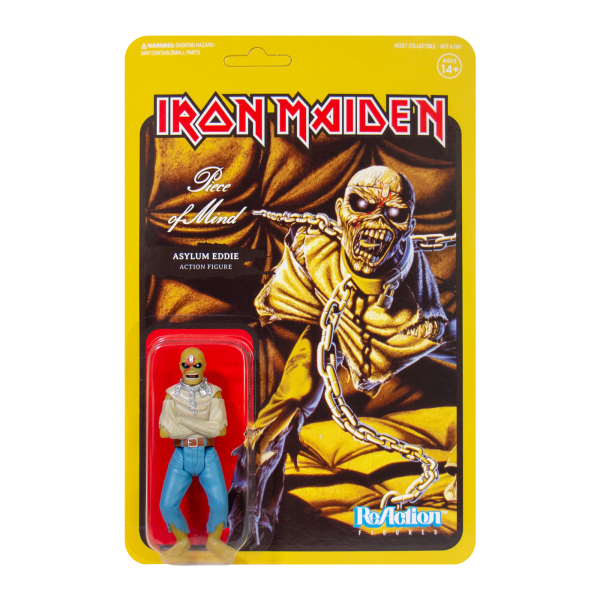 Iron Maiden ReAction Figure - Piece of Mind (Album Art) For Cheap