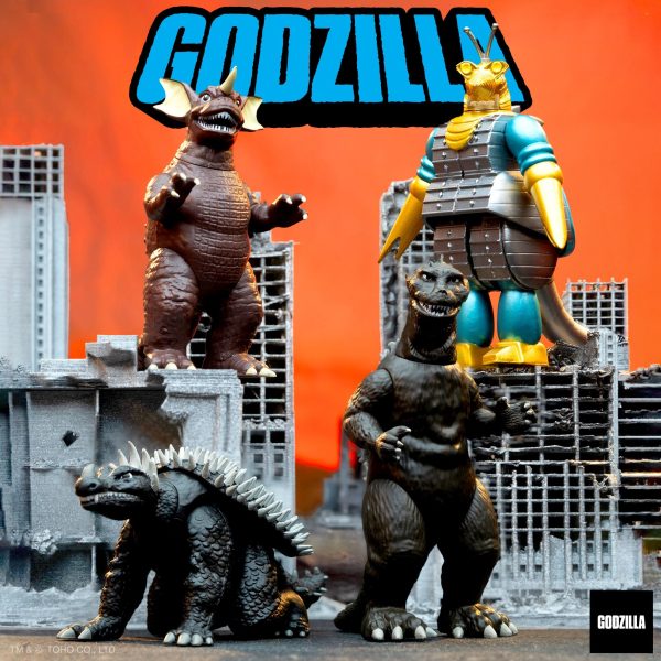 Toho ReAction Figures Wave 05 - Anguirus  55 For Discount - Image 3