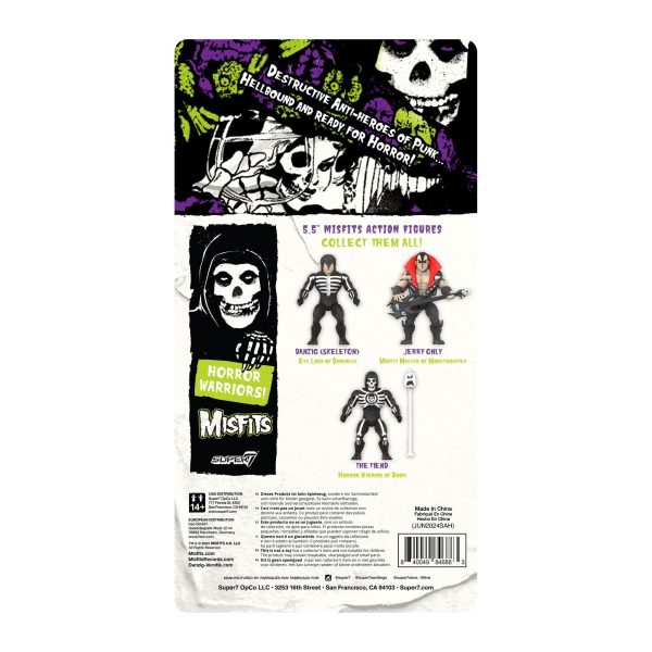 Misfits Vintage Figures Wave 01 - Danzig (Skeleton Shirt) For Sale - Image 3