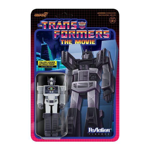 Transformers ReAction Figure Wave 4 - Fallen Leader Optimus Prime Online