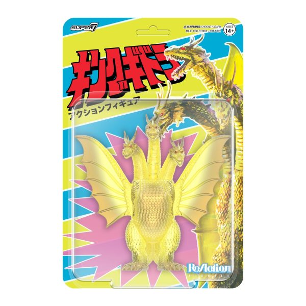 Toho ReAction Figures - King Ghidorah (Metallic 60th Anniversary) Online