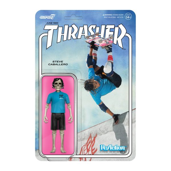 Powell-Peralta ReAction Figure - Steve Caballero (Thrasher) Online