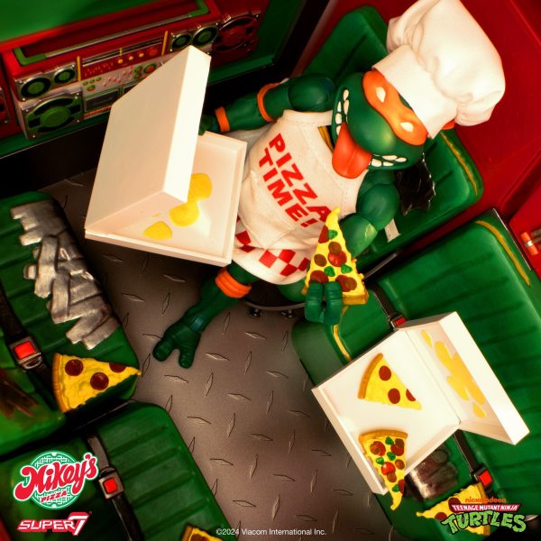 Teenage Mutant Ninja Turtles ULTIMATES! Vehicle - Pizza Party Wagon Discount - Image 4