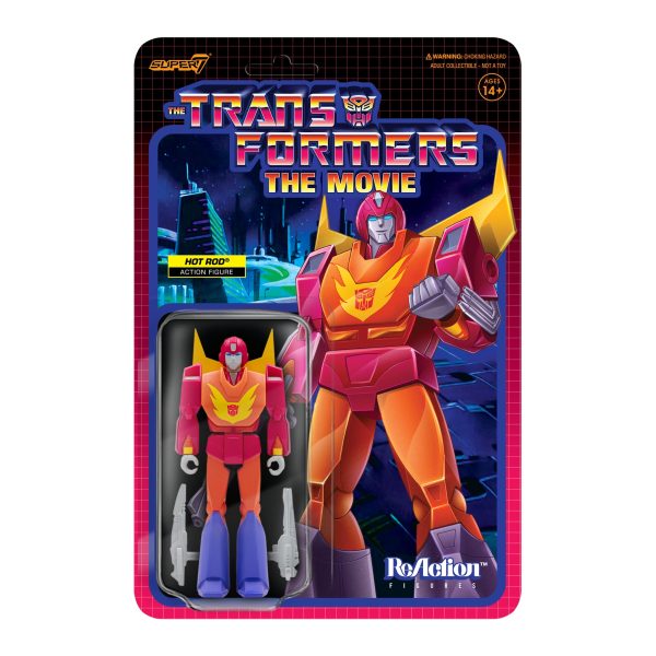 Transformers ReAction Figure Wave 4 - Hot Rod Sale