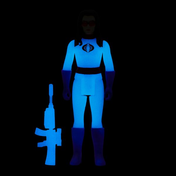 G.I. Joe ReAction Figures Wave 1b - Baroness (Glow Patrol) Supply - Image 3
