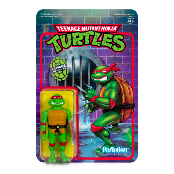 Teenage Mutant Ninja Turtles ReAction Figure - Raphael Discount