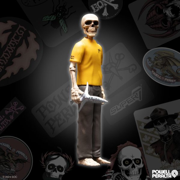 Powell-Peralta ReAction Figures Wave 04 - Tommy Guerrero  (V8 Dagger Sacto  86) Cheap - Image 2
