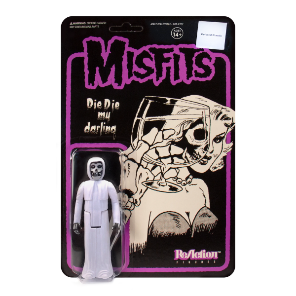 Misfits ReAction Figure - Fiend Die Die My Darling (White) Discount
