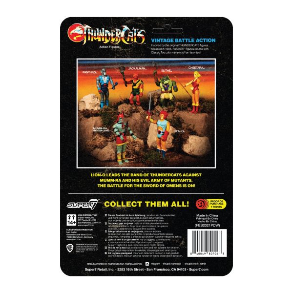ThunderCats ReAction Figure - Slithe (Toy Variant) Cheap - Image 3