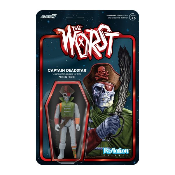 The Worst ReAction Figures Wave 04 (Scum Squad) - Captain Deadstar Online