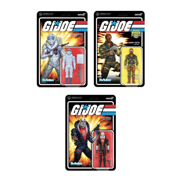 G.I. Joe ReAction Figures W8 - Cobra Snow Serpent For Sale - Image 5
