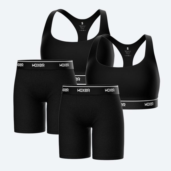 Biker High Waisted & Boss Bundle 4-Pack Sale