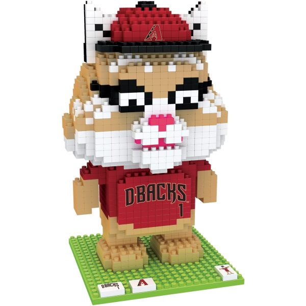 Arizona Diamondbacks MLB D Baxter the Bobcat BRXLZ Mascot Hot on Sale