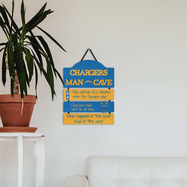 Los Angeles Chargers NFL Mancave Sign Discount - Image 4