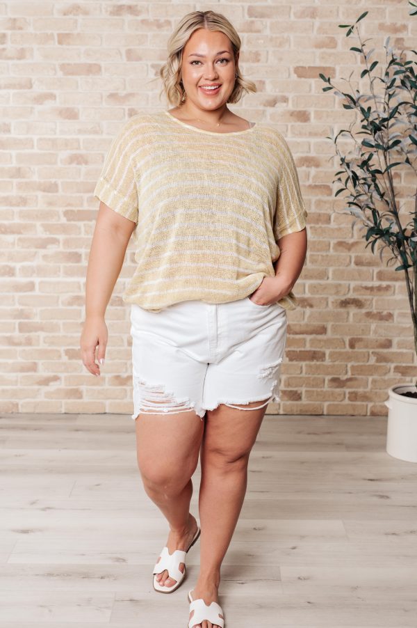 Hazel Blues® |  Simply Sweet Striped Top Supply - Image 2